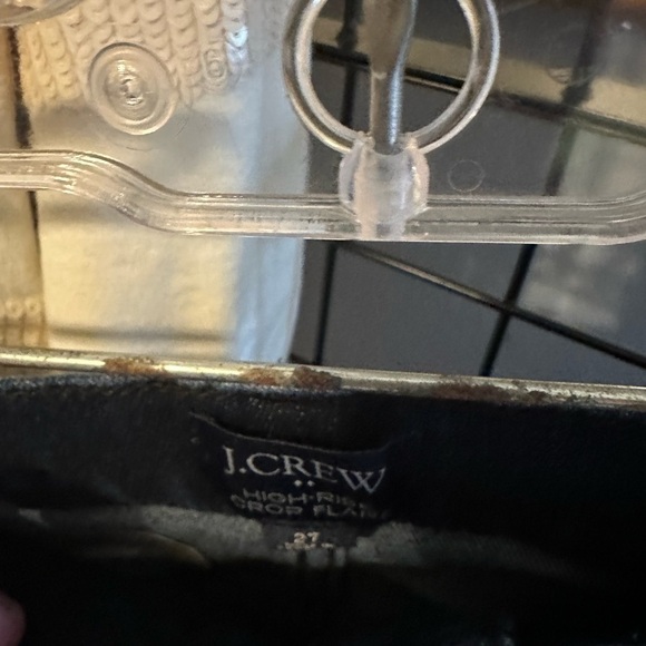 J crew button fly high rise boot cut jeans. Like new - Picture 3 of 3